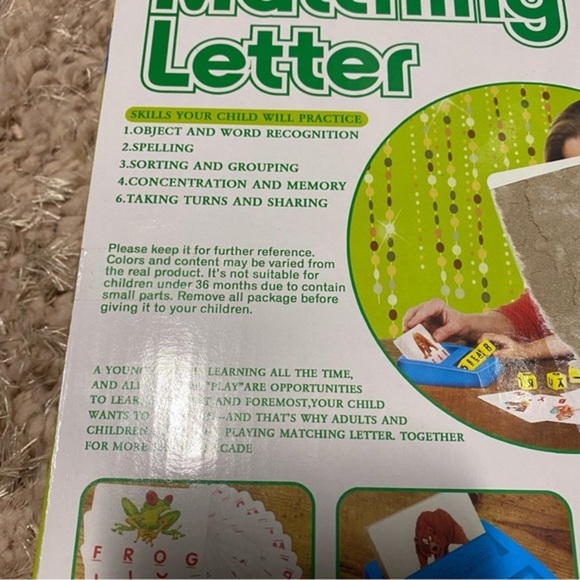 Matching Letter Your Preschooler’s First Matching Letter Game - Picture 8 of 12
